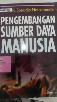 Image of Pengembangan sumber daya manusia