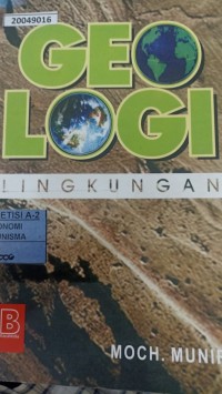 Image of Geologi lingkungan