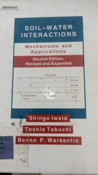 Image of Soil-water interactions : mechanisms and applications
