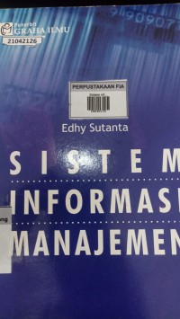 Image of Sistem informasi manajemen