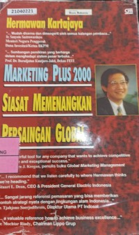 Image of Marketing plus 2000 : siasat memenangkan persaingan global