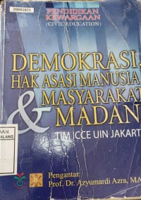Image of Demokrasi, hak asasi manusia dan masyarakat madani