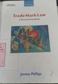 Image of Trademark law : a practical anantomy
