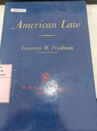 Image of American law