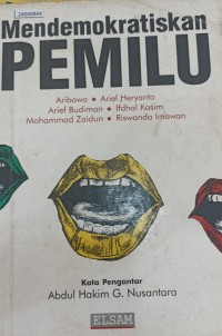 Image of Mendemokratiskan pemilu