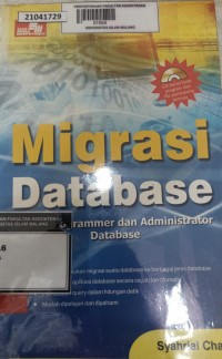Image of Migrasi database untuk programmer dan administrator database