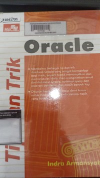 Image of Tip dan Trik Oracle