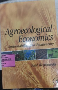 Image of Agroecological economics : sustainability and biodiversity