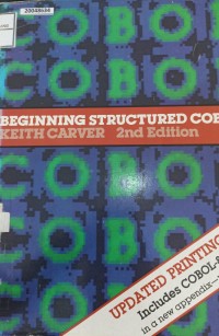 Image of Beginning structured COBOL
