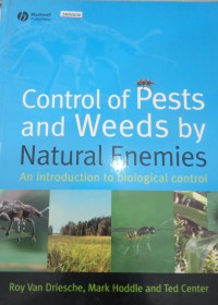 Image of Control of pests and weeds by natural enemies:An introduction to biological control