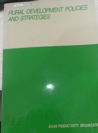 Image of Rural development policies and strategies