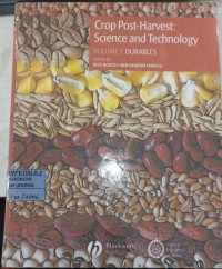 Image of Crop post-harvest: science and technology Vol. 2 Durables