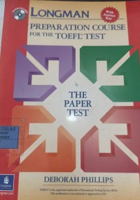 Image of Longman preparation course for the toefl test: the paper test