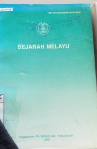 Image of Sejarah melayu