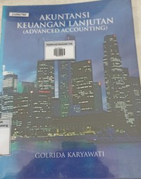 Image of Akuntansi keuangan lanjutan : advanced accounting