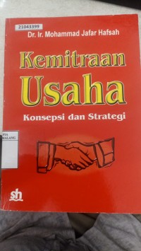 Image of Kemitraan usaha: konsepsi dan strategi