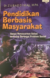 Image of Pendidikan berbasis masyarakat