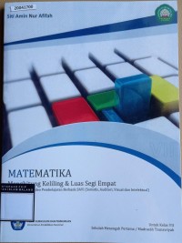 Image of Buku siswa dan video pembelajaran berbasis savi keliling & luas segi empat, untuk siswa SMP kelas VII