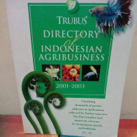 Image of Trubus directory Indonesian agribusiness 2001-2003