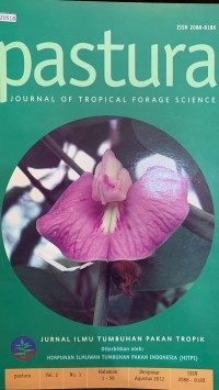 Image of Pastura: journal of tropical forage science Vol. 2 no. 1 2012