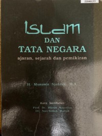 Image of Islam dan tata negara : ajaran, sejarah dan pemikiran