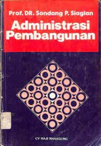 Image of Administrasi pembangunan