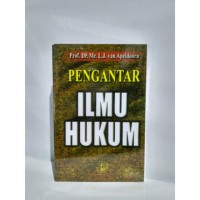 Image of Pengantar ilmu hukum