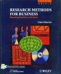 Image of Research merhods for business (buku 1)