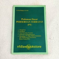 Image of Pedoman dasar perseroan terbatas(PT)