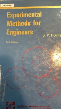 Image of Experimental methods for engineers
