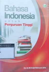 Image of Bahasa Indonesia untuk perguruan tinggi