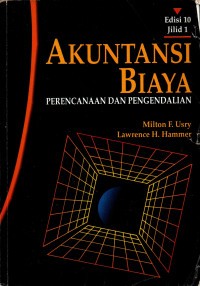 Image of Akuntansi biaya: perencanaan dan pengendalian (jilid 1)