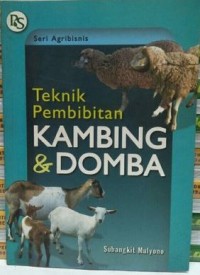 Image of Teknik pembibitan kambing dan domba