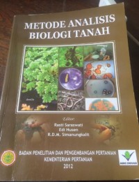 Image of Metode analisis biologi tanah