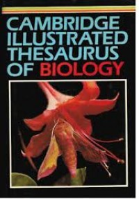 Image of Cambridge illustrated thesaurus of biology