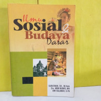 Image of Ilmu sosial  dan budaya dasar