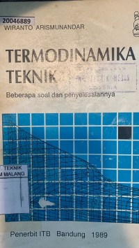 Image of Termodinamika teknik: beberapa soal dan penyelesaiannya