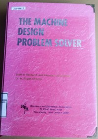 Image of The machine design problem solver
