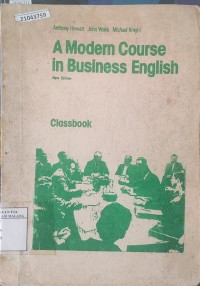 Image of A modern course in business english new edition classbook