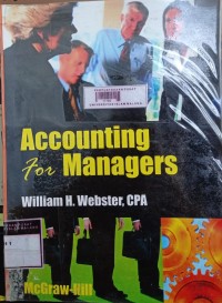 Image of Accounting for managers