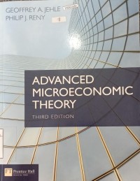 Image of Advanced microeconomic theory