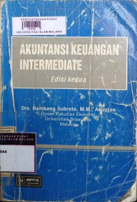Image of Akuntansi keuangan intermediate