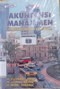 Image of Akuntansi manajemen : (komprehensif, tradisional dan kontemporer)