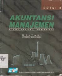Image of Akuntansi manajemen: konsep, manfaat, dan rekayasa