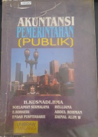 Image of Akuntansi pemerintahan (publik)