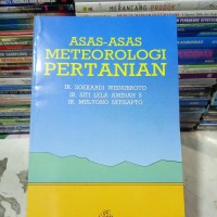 Image of Asas-asas meteorologi pertanian