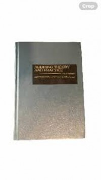 Image of Auditing theory and practice