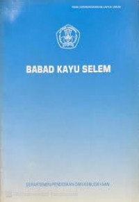Image of Babad kayu selem