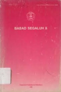 Image of Babad segaluh II