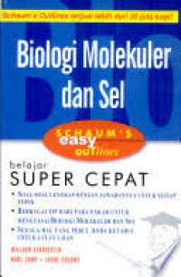 Image of Biologi molekuler dan sel